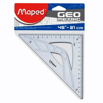 MAPED Trokut 21/45 blister GRAPHIC