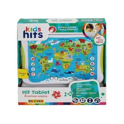 Dexy Co Dječji Hit Tablet Atlas HR KH01001