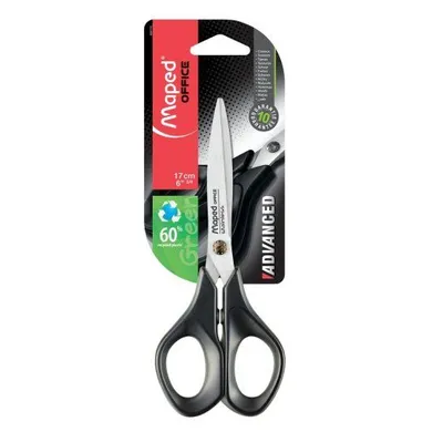 MAPED Makaze 17 cm ADVANCED GREEN blister