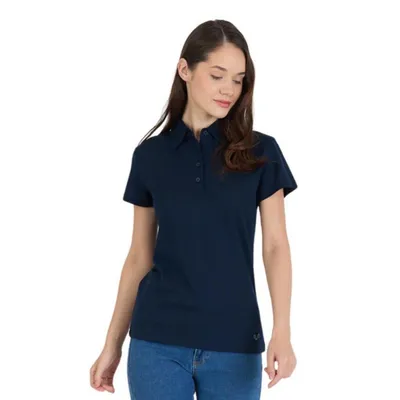 Woolona Ženska majica Polo, Tamnoplava