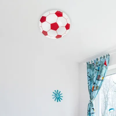 MASS-light Plafonjera djecija Football ML-D-13 67 crvena