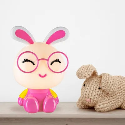 MASS-light Stolna lampa djecija Bunny pink