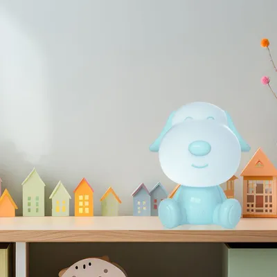MASS-light Stolna lampa djecija LED Puppy sitting ML-3104 RGB