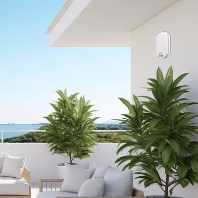 MASS-light Vrtna lampa LED zidna sa senzorom ST72A