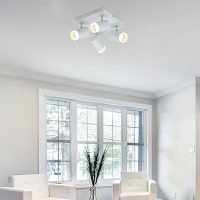 MASS-light Spot lampa Leipzig ML-22036-04 kvadratna bijela