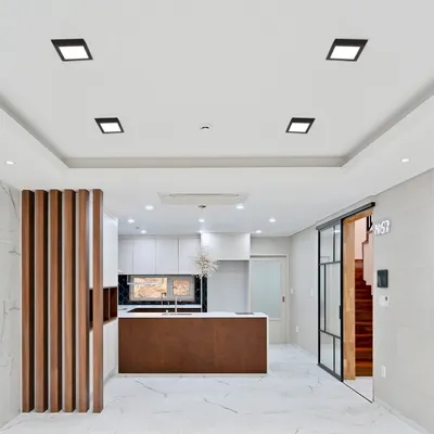 E-light LED panel E-light 30W kvadratni nadgradni 3000K crni
