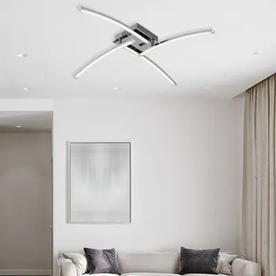 E-light Luster LED E-light Sao Paulo ML-0560B-04 sivi