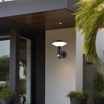 MASS-light Solarna LED zidna lampa Border ML-2206 sa senzorom