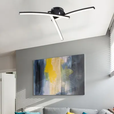 E-light Luster LED E-light Sao Paulo ML-0560B-03 crni