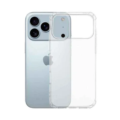 Maska za mobilni telefon Iphone 17 Pro Max, Silikon, Providna