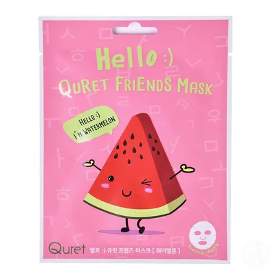 Quret Sheet maska za lice Friends Lubenica, 25G