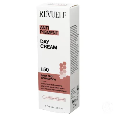 Revuele Dnevna krema za lice Anti Pigment, SPF 50