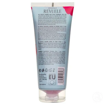Reveule Pjenasti piling za tijelo Strawberry & Chia Seed, 200Ml