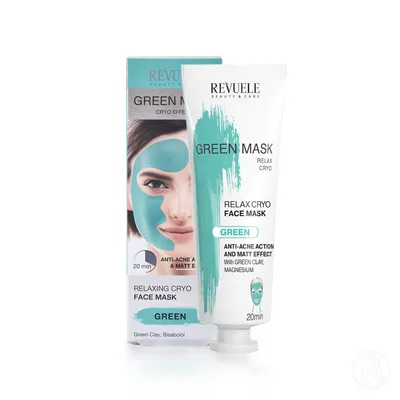 Reveule Zelena maska Relax Cryo, 80Ml