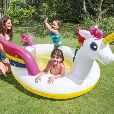 Intex Dječiji bazen 57441 JEDNOROG 272cm x 193cm x 104 cm