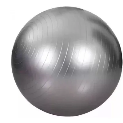 Gimnastička lopta, 65 cm, Siva