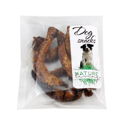 Nature Living Sušeni pileći vratovi poslastice za pse, 100 gr