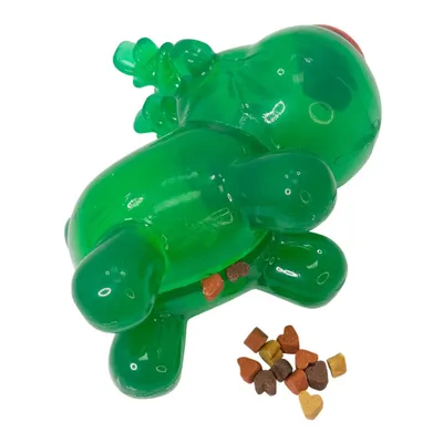 Nobby Igračka za pse Xmas TPR Irvas, 15 cm, Zelena
