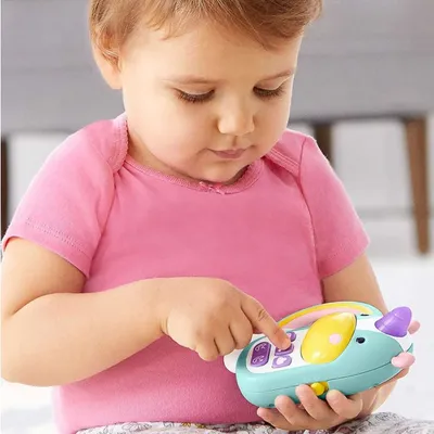 Skip Hop Dječiji Igračka Telefon - Jednorog, Plava