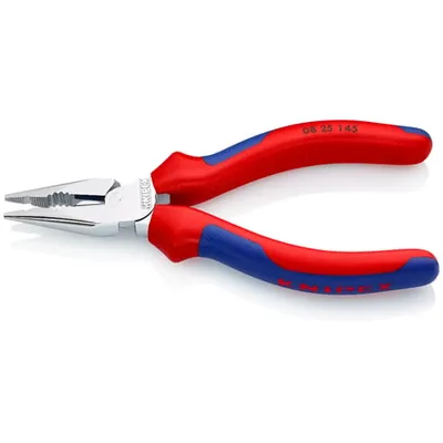 KNIPEX 08 25 145 Šiljasta kombinirana kliješta 145mm, Crvena