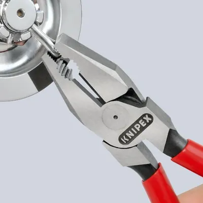 KNIPEX 02 01 180 Kombinirana kliješta velike snage 180mm, Crvena