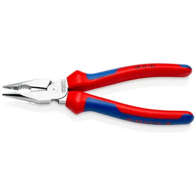 KNIPEX 08 25 185 Šiljasta kombinirana kliješta 185mm, Crvena