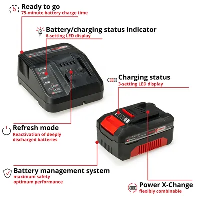EINHELL Power X-Change Starter KIT 18V 4,0Ah