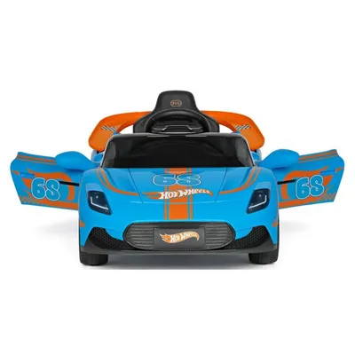 Peg Perego Autić sa daljinskim upravljanjem Hot Wheels, 12V, Plavo-narandžasti