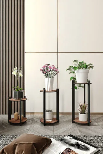 Hanah Home Set stalaka za biljke, 3 kom