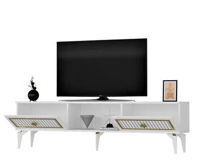 Hanah Home TV komoda Ništa, Bijela
