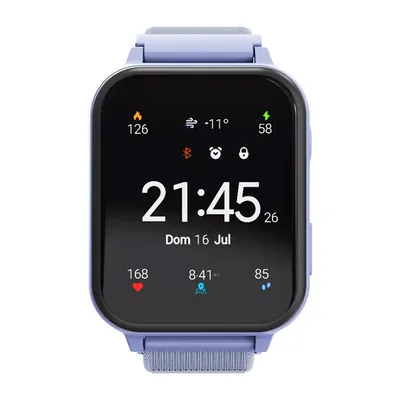 Canyon Pametni sat za djecu Alfie KW-37, 1.69", GPS, nano SIM, 32+32MB, GSM, 400mAh, Ljubičasta