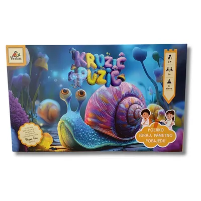 Vrabac Pan edukativna igra Kružić pužić