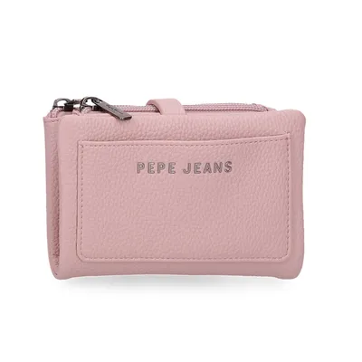 Pepe Jeans Novčanik RFID Paola 7448342, 14.5 cm, Roze