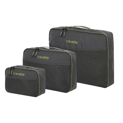Travelite Pomoćne torbe za kofer 000334-04, 3 komada, Sive