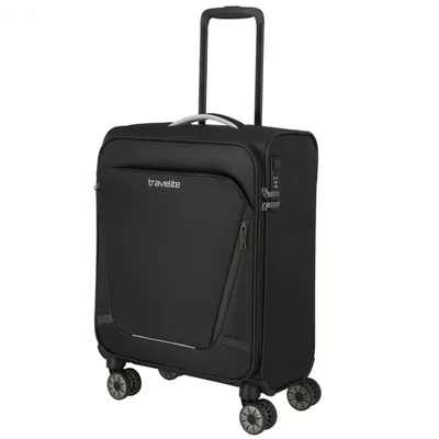 Travelite Kofer Jetpack 090218-01, 55 cm, Crni