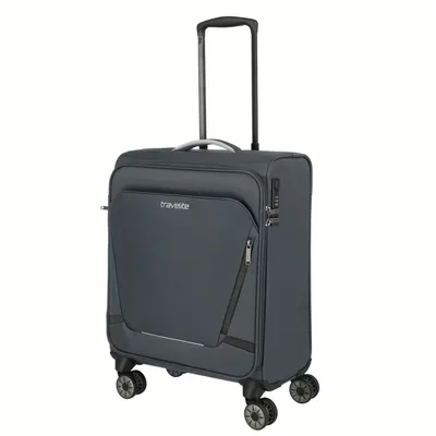 Travelite Kofer Jetpack 090219-04, 55 cm, Sivi