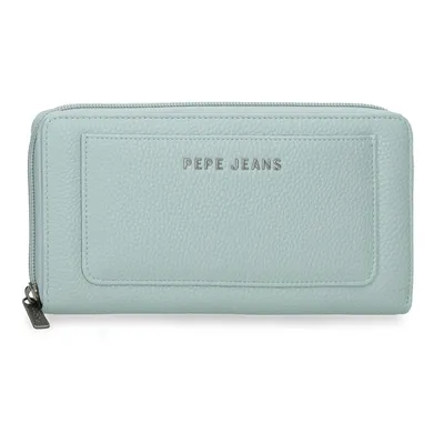 Pepe Jeans Novčanik RFID Paola 7448541, 19.5 cm, Tirkizni