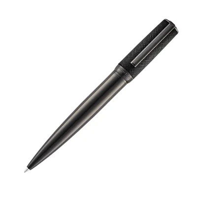 Hugo Boss Hemijska olovka Double B Saffiano HSU5264A, Siva