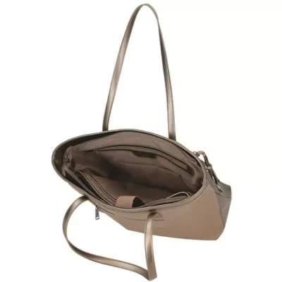 Pepe Jeans Ženska torba na rame Ruby 7087542, 40 cm, Zlatna