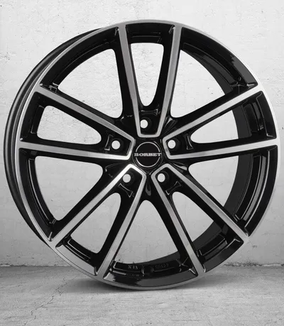 Borbet Felge W 8x18 5x112 ET40, crne sjajne boje