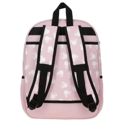 Disney Ranac za djevojčice Minnie Heads 3142641, 38 cm, Roze