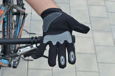 KryptonX Biciklističke rukavice Winter MTB DH, Žute