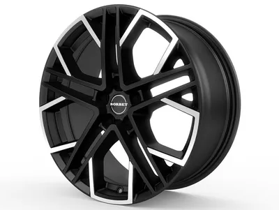 Borbet Felga XV 8.5x19 5x112 ET30 72.5, crne boje
