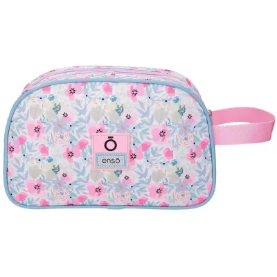 Enso Ženski neseser Full of Flowers 9774421, 26 cm, Roze