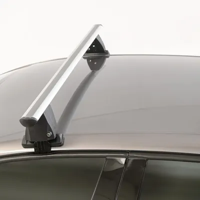 Menabo Krovne šipke za automobil Delta, M, Srebrna boja