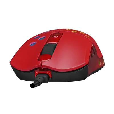 Rampage Miš gaming SMX-R66 ROCKET Ultra Light, Crveni