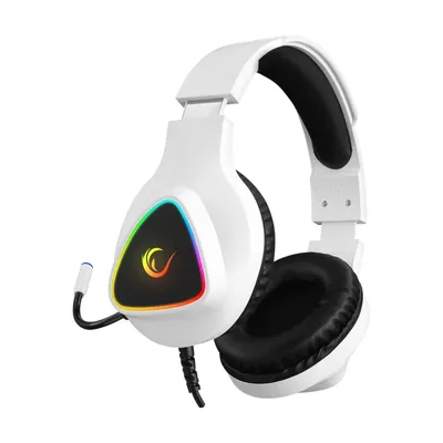 Rampage Slušalice sa mikrofonom gaming M7 Moncher RGB LED, USB 7.1, Bijele
