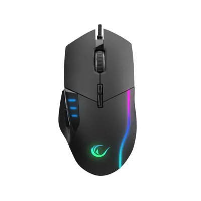 Rampage Miš gaming SMX-R83 X-FORCE,  USB, 10000dpi, RGB, Crni