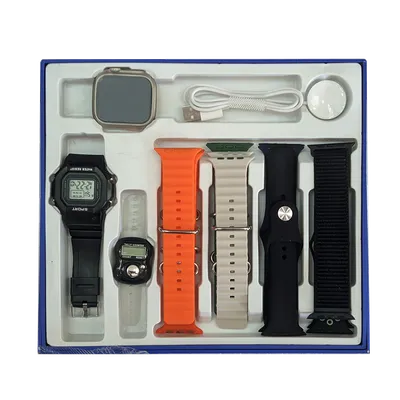 Telzeal Pametni sat TC59 Max Gift pack counter + 8 narukvica