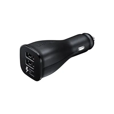 Samsung Auto punjač dupli Fast Charge 15W USB USB 2.0 +micro USB kabl EP-LN920BBEGWW, Crna